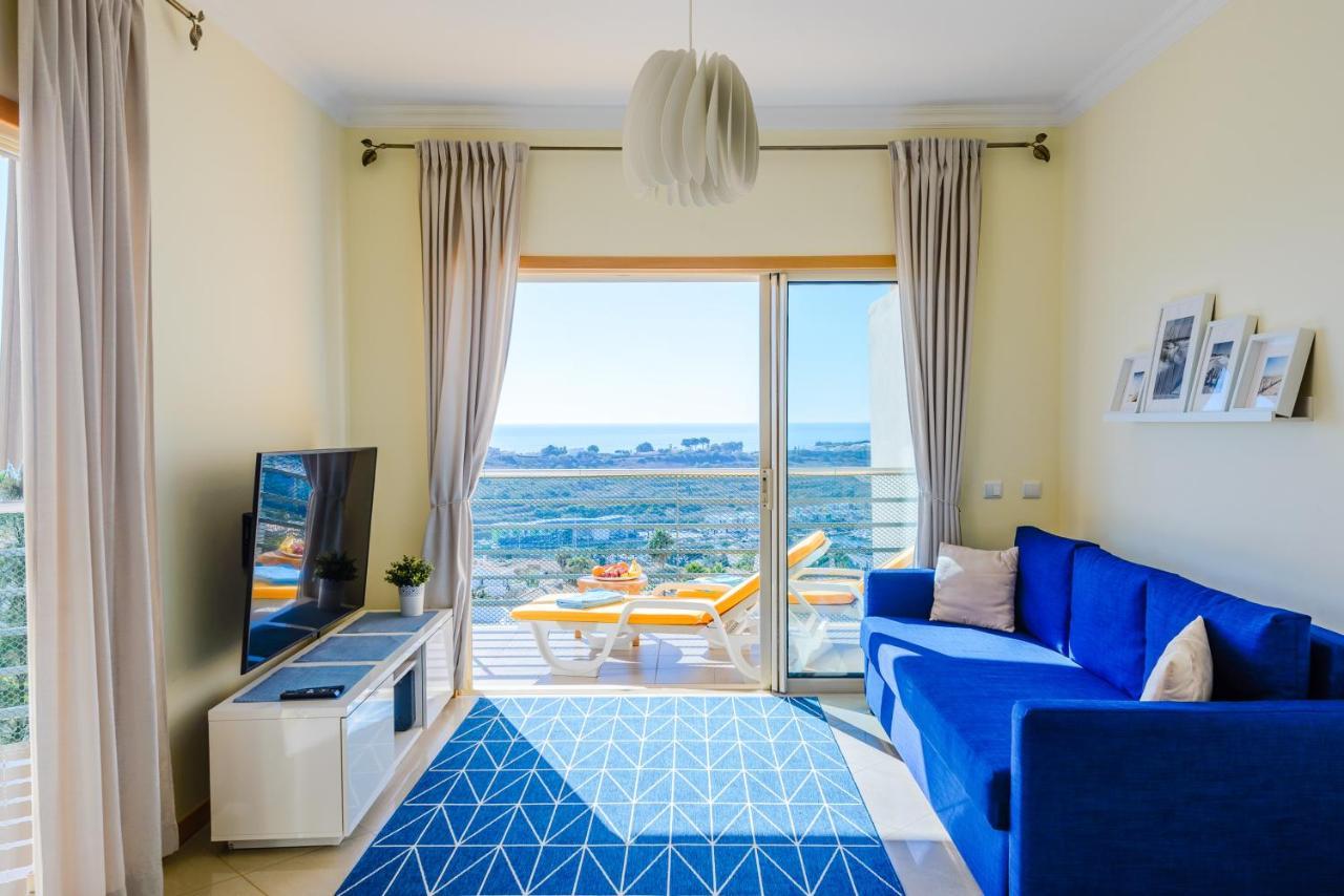 Ocean View Apartment With 3 Spacious Terraces, 2 Swimming Pools & Tennis Court 阿尔布费拉 外观 照片